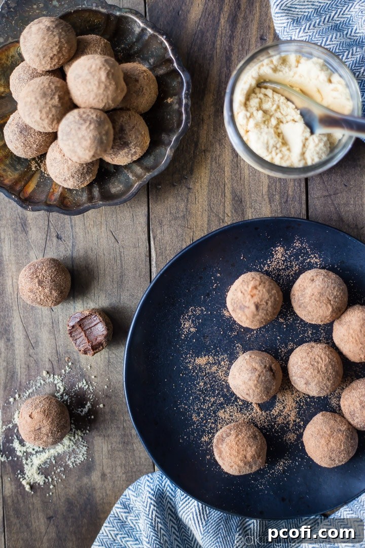 These chocolate malt truffles were so easy to make! Just a few simple ingredients and the chocolate malt flavor was so rich and smooth. I'll be giving these as gifts this Christmas! #savorysimplecookbook food desserts chocolate