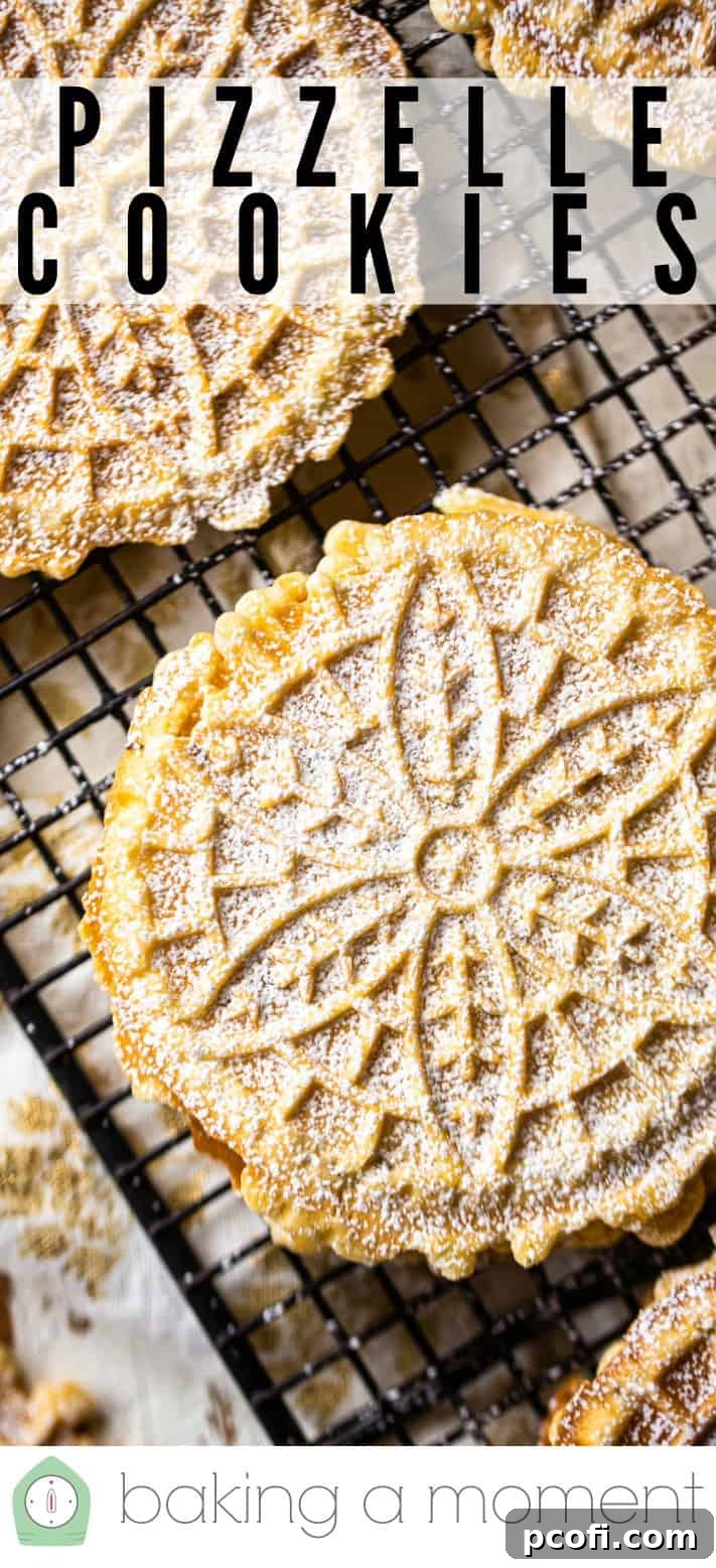 Pizzelle Cookies Pin 1