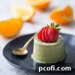 Matcha Green Tea Panna Cotta