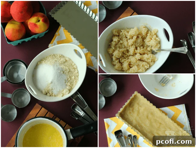Gluten-Free Almond Tart Crust in a Pan