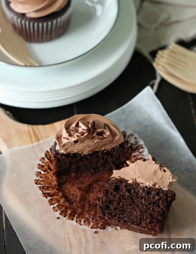 Simply Perfect Chocolate Cupcakes