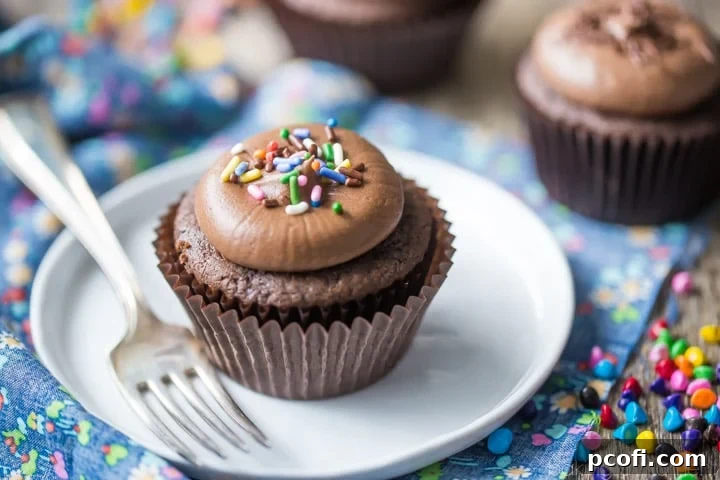 Simply Perfect Chocolate Cupcakes: the chocolaty-est cupcake you'll ever sink your teeth into! These are moist, soft, and so simple to make in just one bowl. food desserts cupcakes