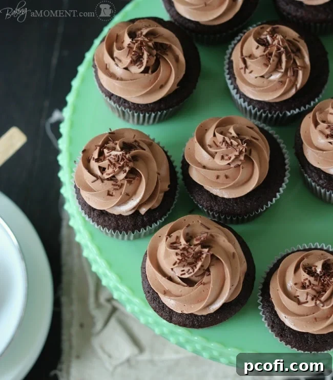 Simply Perfect Chocolate Swiss Meringue Buttercream