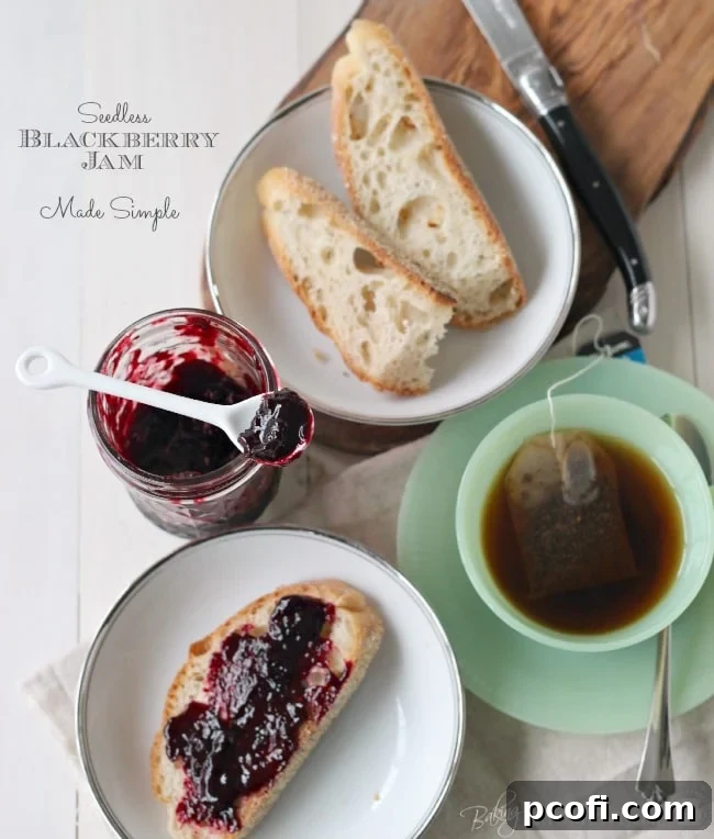 Seedless Blackberry Jam Recipe Steps