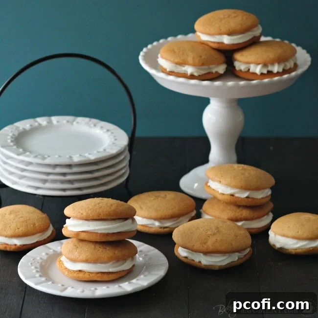 Sweet Potato Whoopie Pies | Baking a Moment