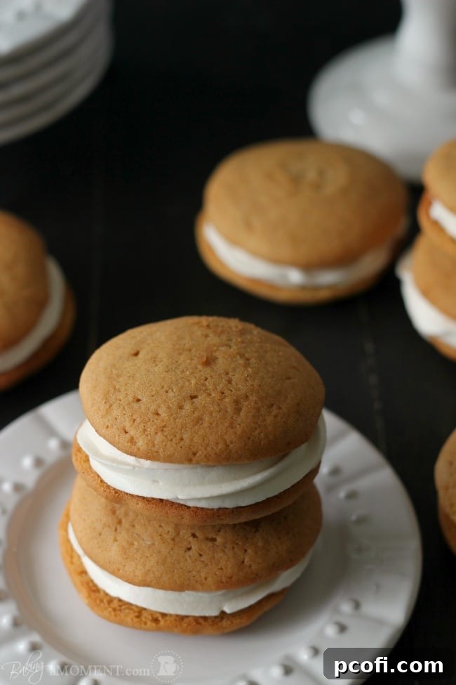 Sweet Potato Whoopie Pies | Baking a Moment