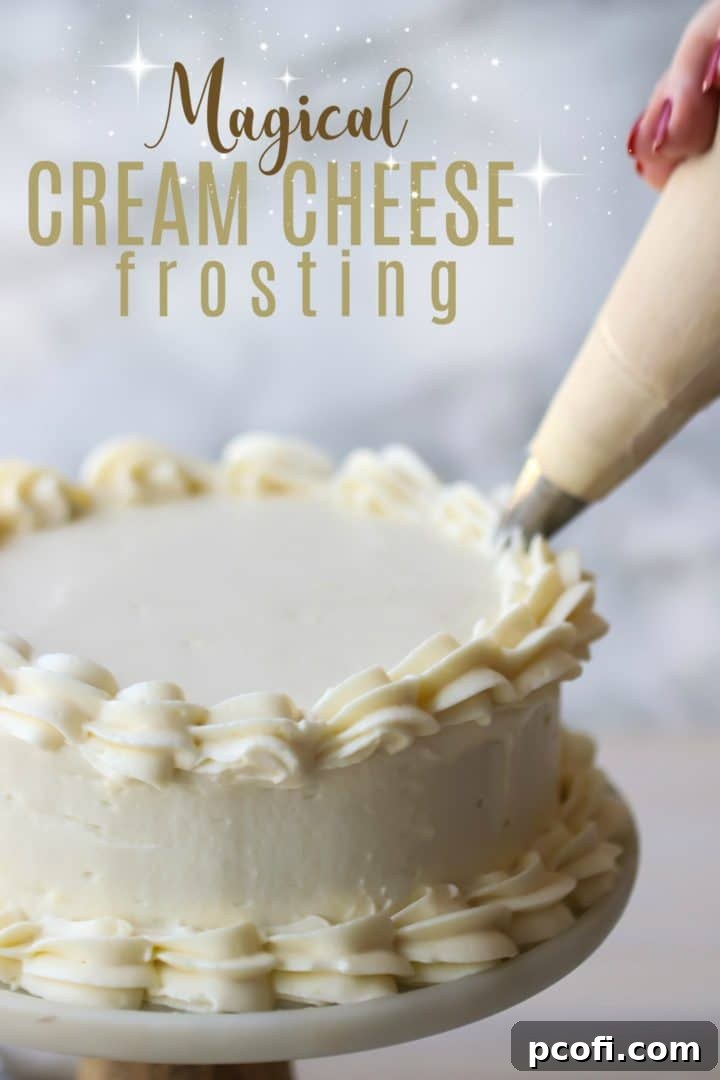 Pipeable Cream Cheese Frosting