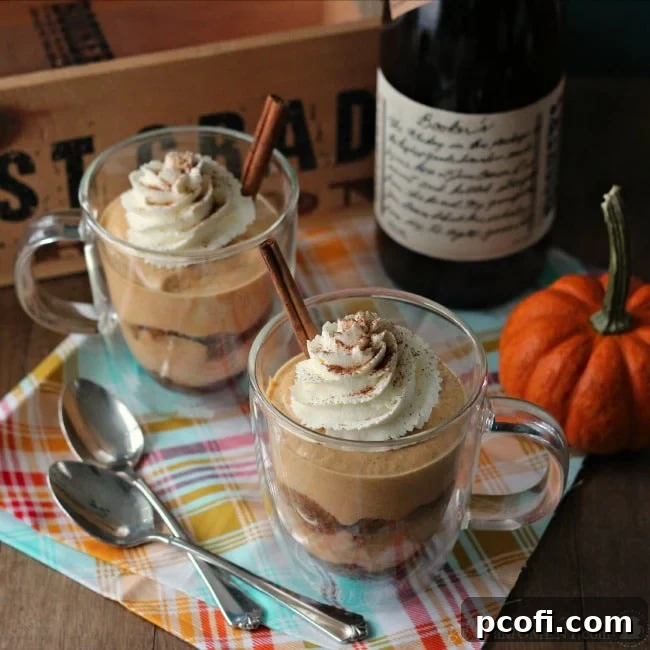 Creamy Pumpkin Spice Latte Tiramisu Parfaits - A Delectable Fall Dessert