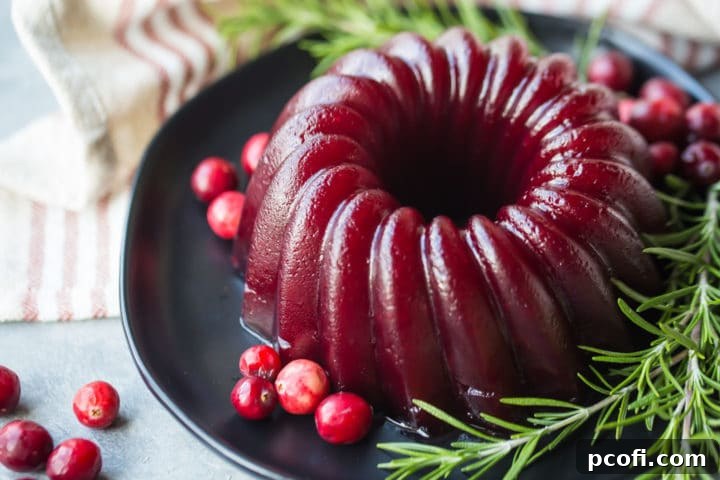 Easy Jellied Cranberry Sauce Recipe