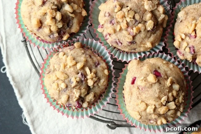 Ingredients for healthy muffins: whole wheat flour, pears, and pomegranates