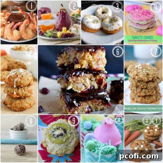 Collage of various Mystery Dish March recipes