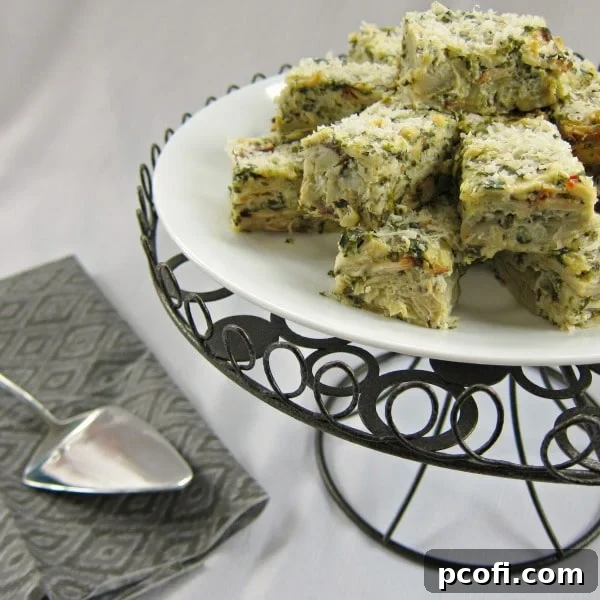 Spinach Artichoke Kugel | Baking a Moment