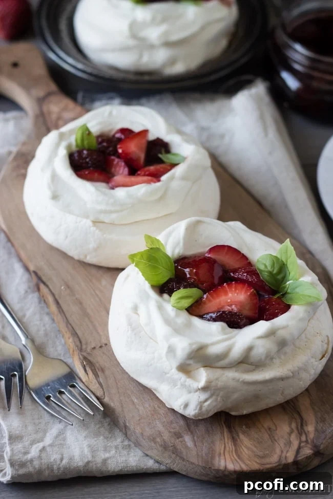 Preparing whipped cream for Pavlovas