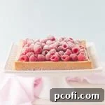 Raspberry Magic Custard Cake