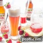 Thumbnail image of Strawberry Rhubarb Shandy