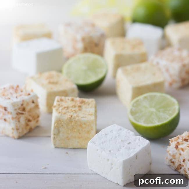 Key Lime Pie Marshmallows | A Vibrant Citrus Marshmallow Treat