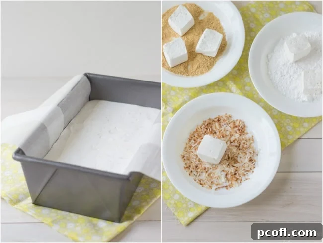 Variety of Key Lime Marshmallows | Toppings and Flavors