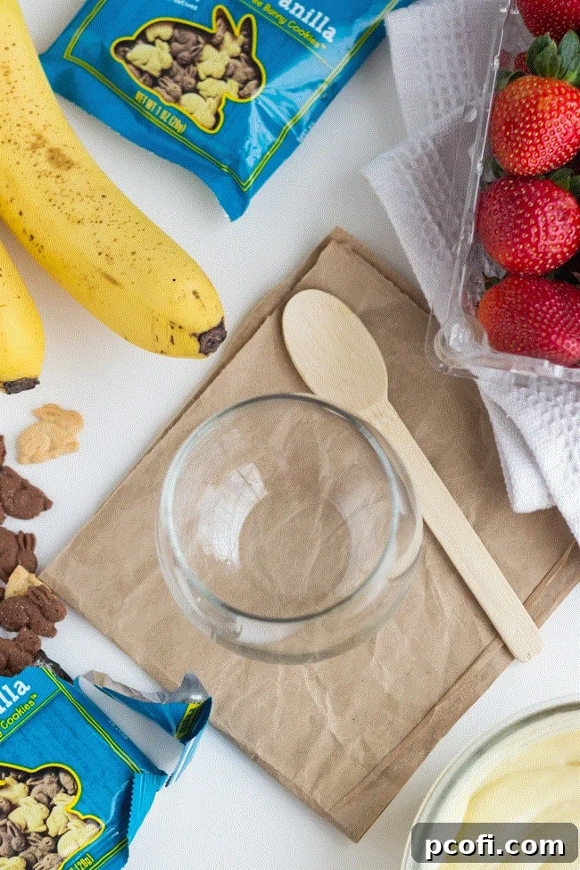 Gluten-Free Banana Split Pudding Layers