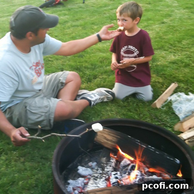 Nutella S'mores Tart ready to be served