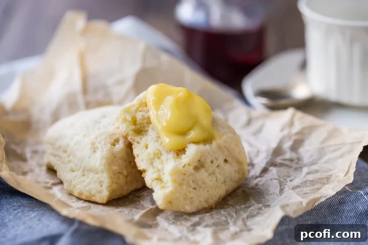 Simple, buttery, and moist scones that are so quick to make.