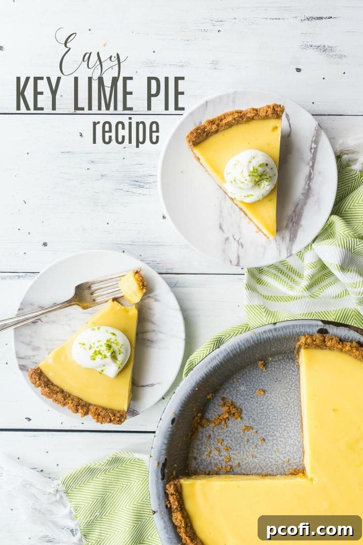 Authentic key lime pie recipe