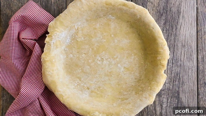 How to Make Lattice Pie Crust Step-by-Step: Bottom Crust.