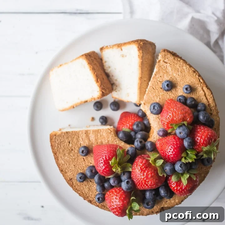 Best Homemade Angel Food Cake Recipe - Soft, Light, and Fluffy