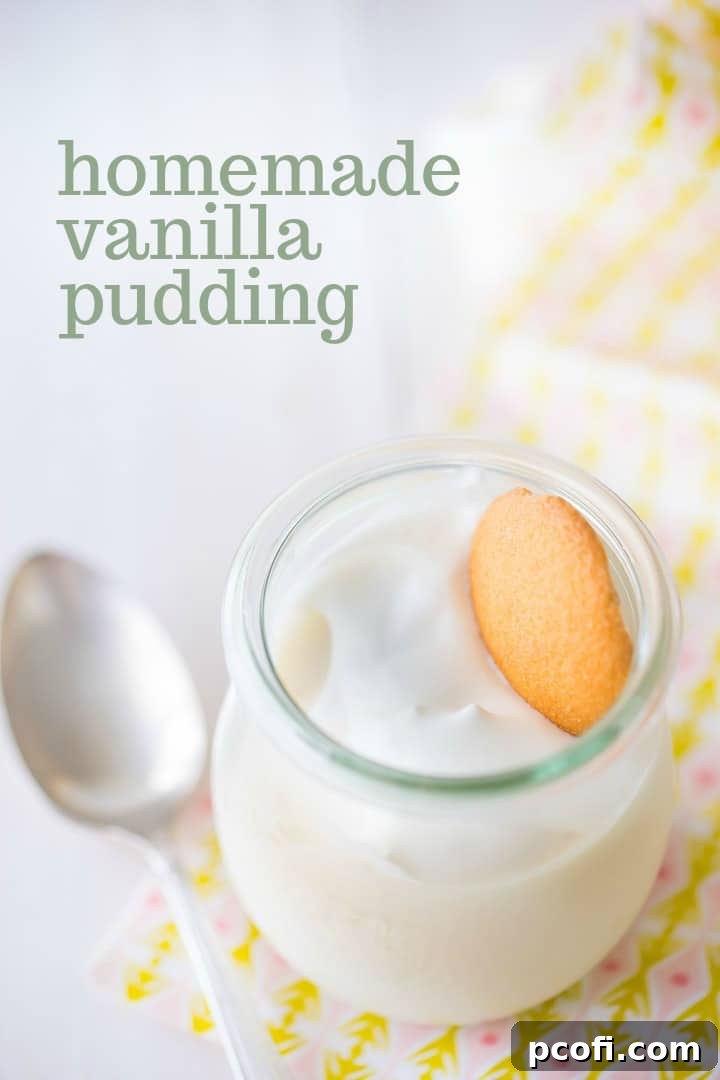 Easy Homemade Vanilla Pudding Recipe