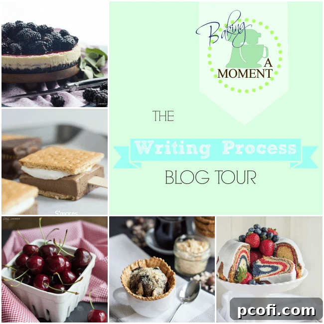 The Writing Process Behind Baking a Moment's Recipes and Stories
