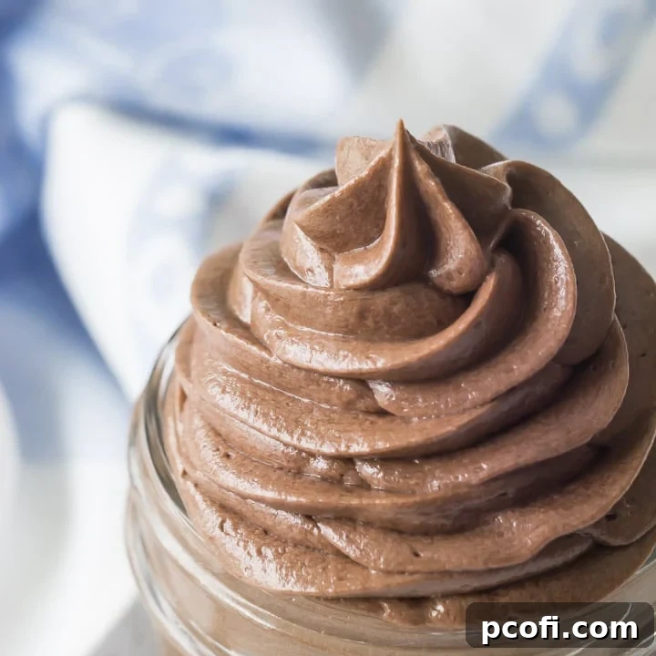 Easy Chocolate Frosting Recipe: fluffy, rich, and quick to make
