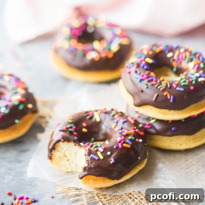 Best Chocolate Frosted Donuts Recipe for an easy breakfast treat