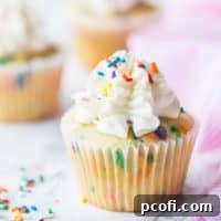 Homemade Funfetti Cupcakes Recipe