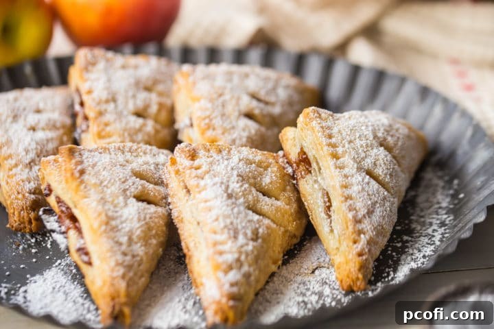 Traditional Apple Turnovers Ready for Baking