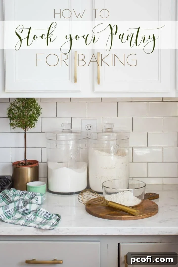Essential Ingredients for Baking: Your complete checklist to bake amazing desserts.