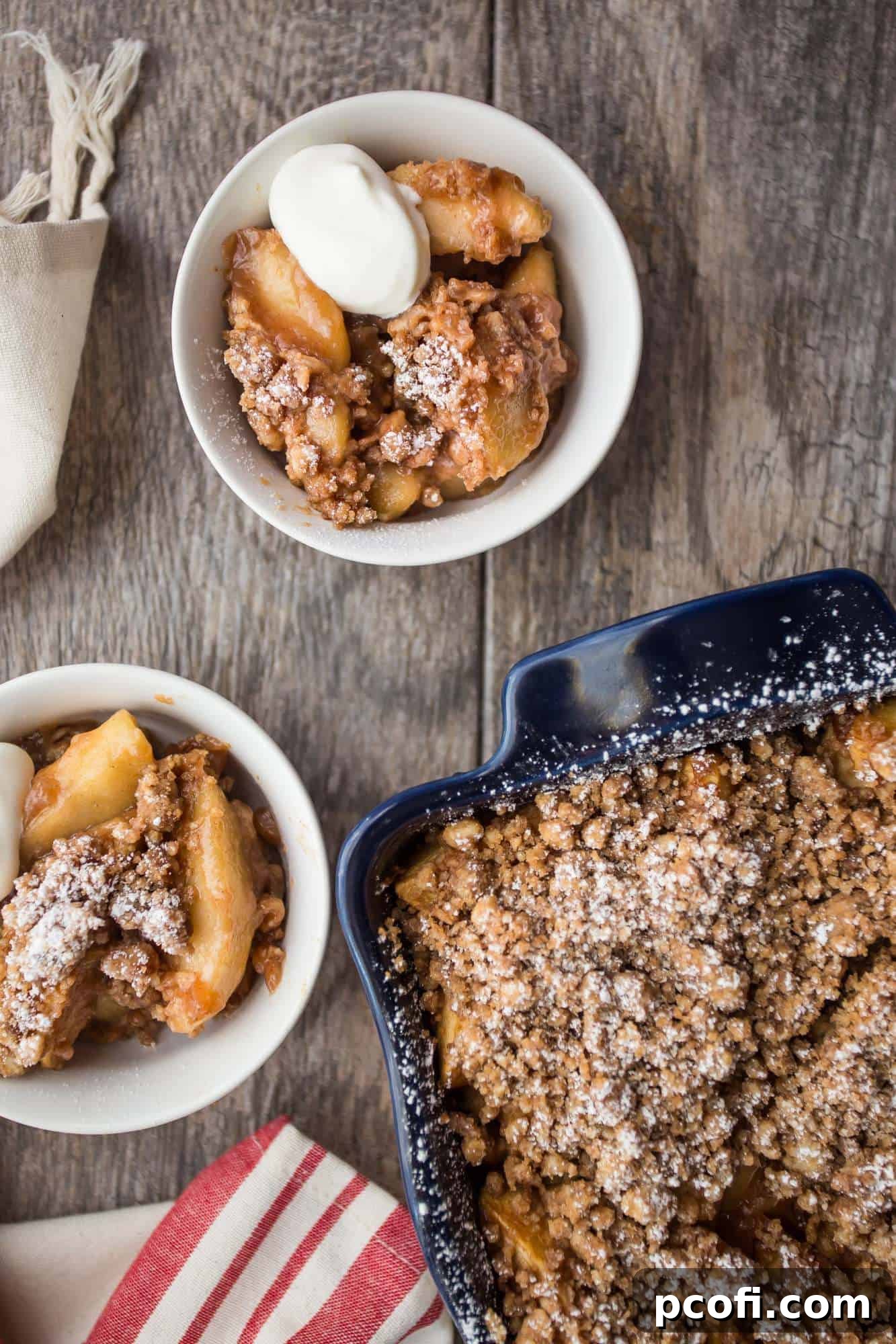 Apple Crisp without Oats