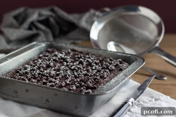 Healthier Chocolate Cake: whole wheat, coconut oil, applesauce, & Greek yogurt. The texture and flavor are amazing!! So chocolate-y & moist, & a snap to make!