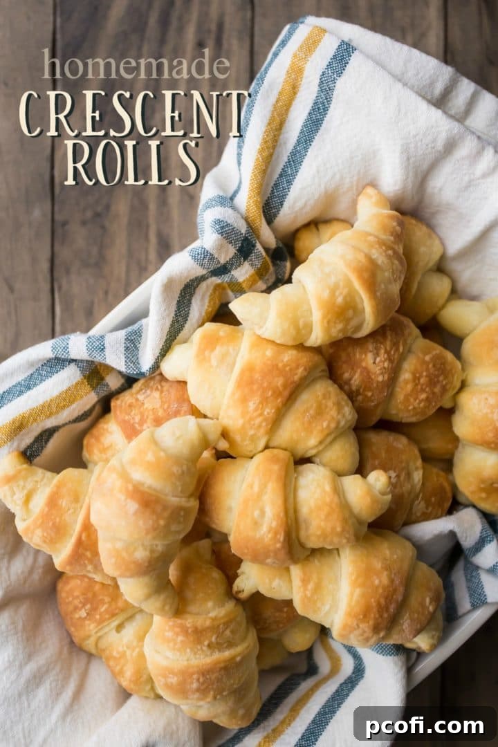 Soft Homemade Crescent Rolls Recipe - Perfect for Any Meal