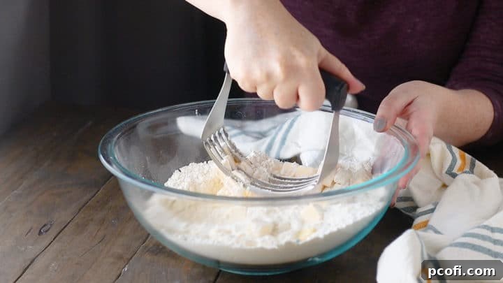 Homemade Crescent Rolls: Cutting in Cold Butter for Flakiness