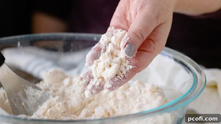 Homemade Crescent Rolls: Pea-Sized Butter Pieces in Dough
