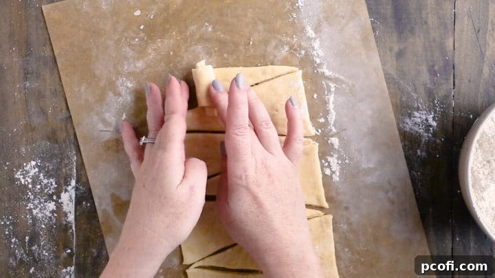 Shaping Homemade Crescent Rolls - Step-by-Step Guide