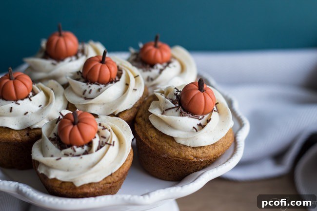 Pumpkin Chai Cupcakes | Baking a Moment