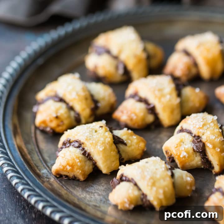 Classic Chocolate Rugelach Recipe