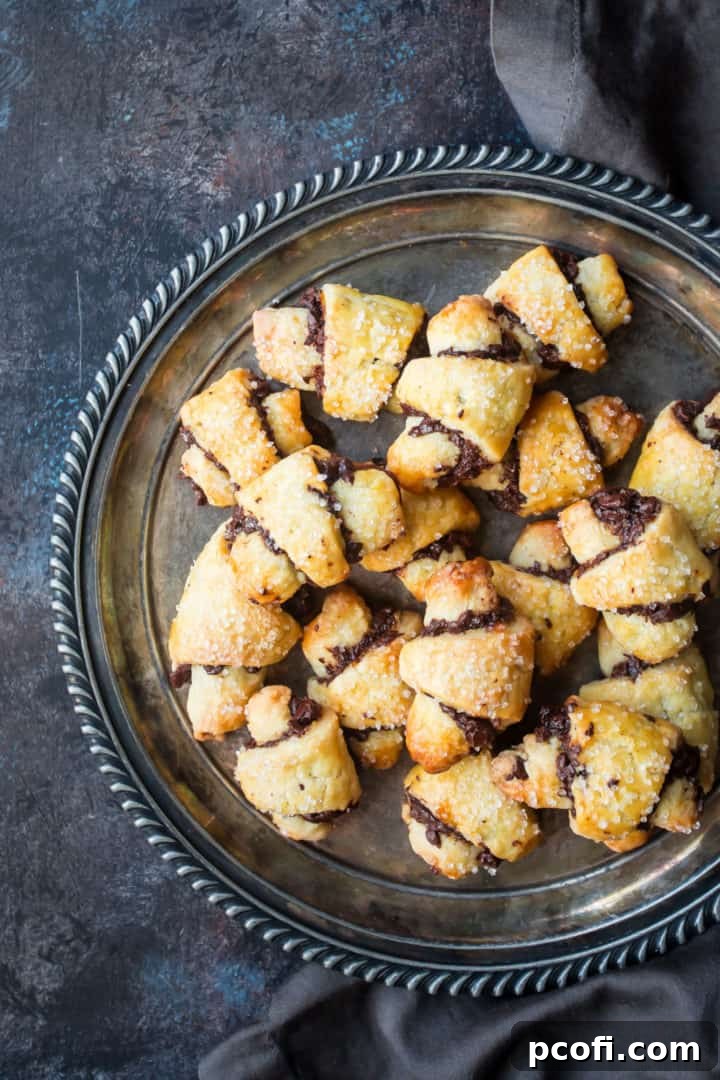 Traditional Rugelach Recipe Steps