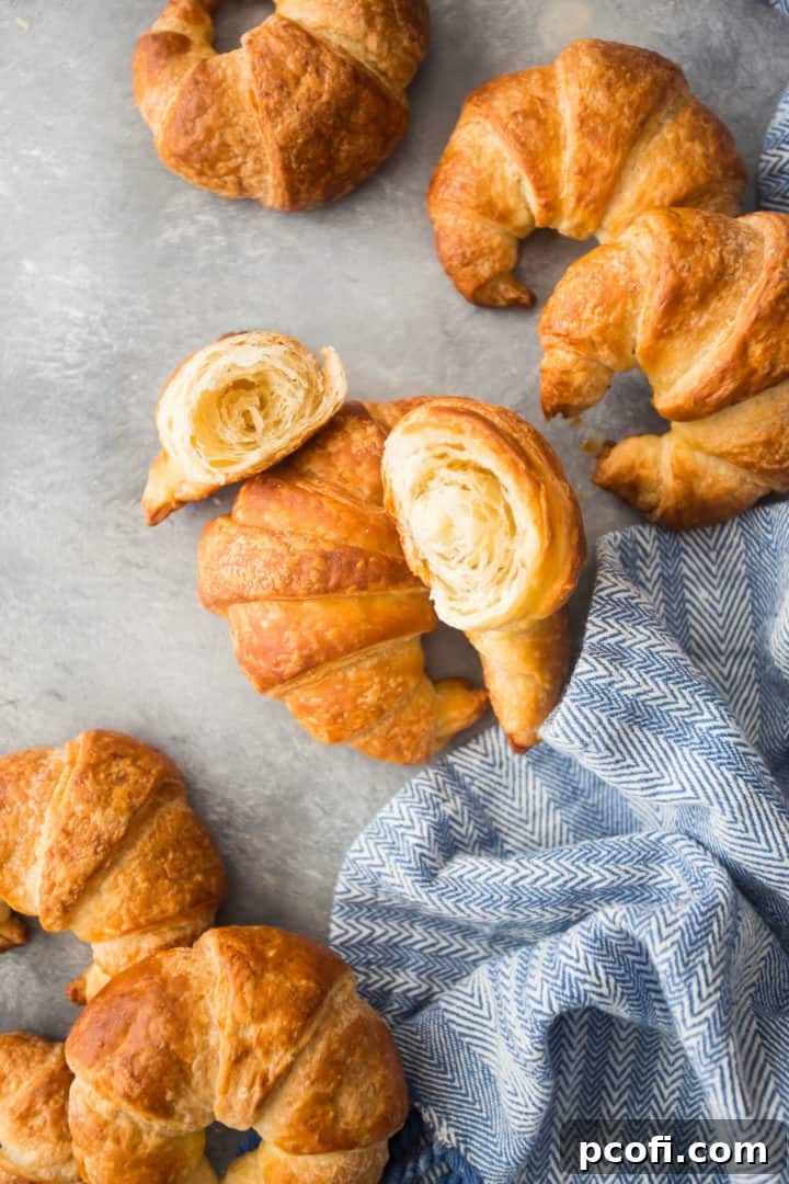 Simplified Croissant Recipe Storage