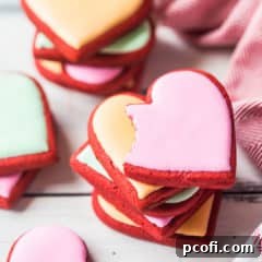 Best Red Velvet Sugar Cookies