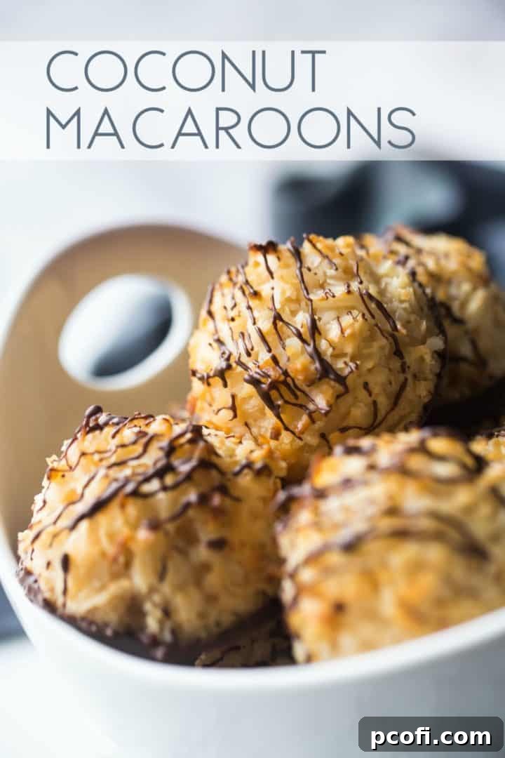 Chewy Coconut Macaroons