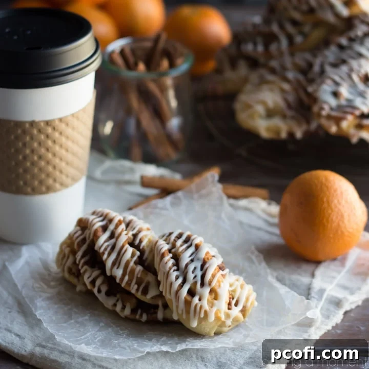 These Orange Walnut Braids are just like the Panera Pecan Braids- with a twist! 