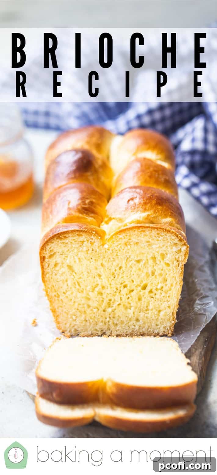 Buttery & delicious brioche loaf.