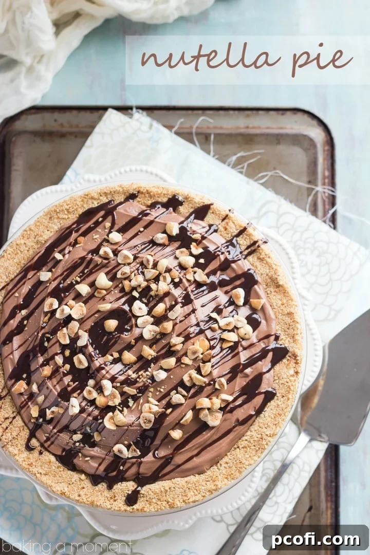 OMG Nutella Pie! Can you even?