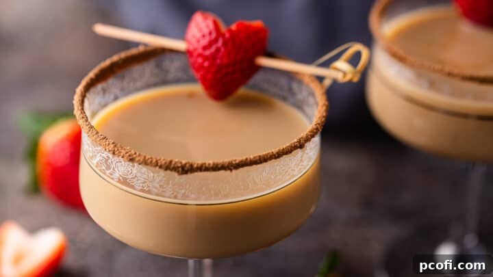 How to make a chocolate martini with just 3 ingredients.
